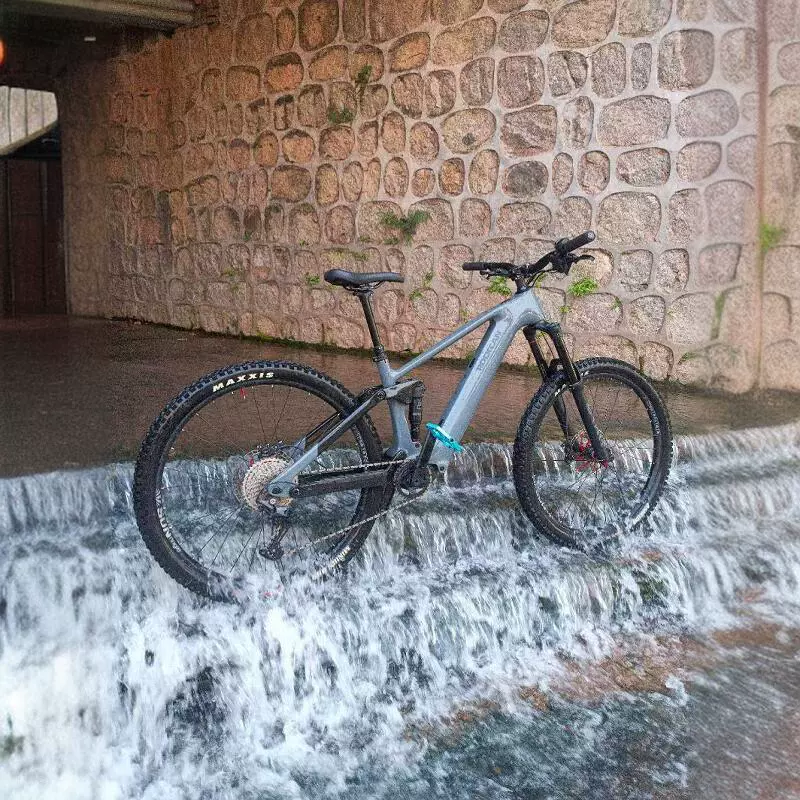 ROCKCAN E11 SL碳纤维超轻量助力车软尾山地车八方M820 - Main Image