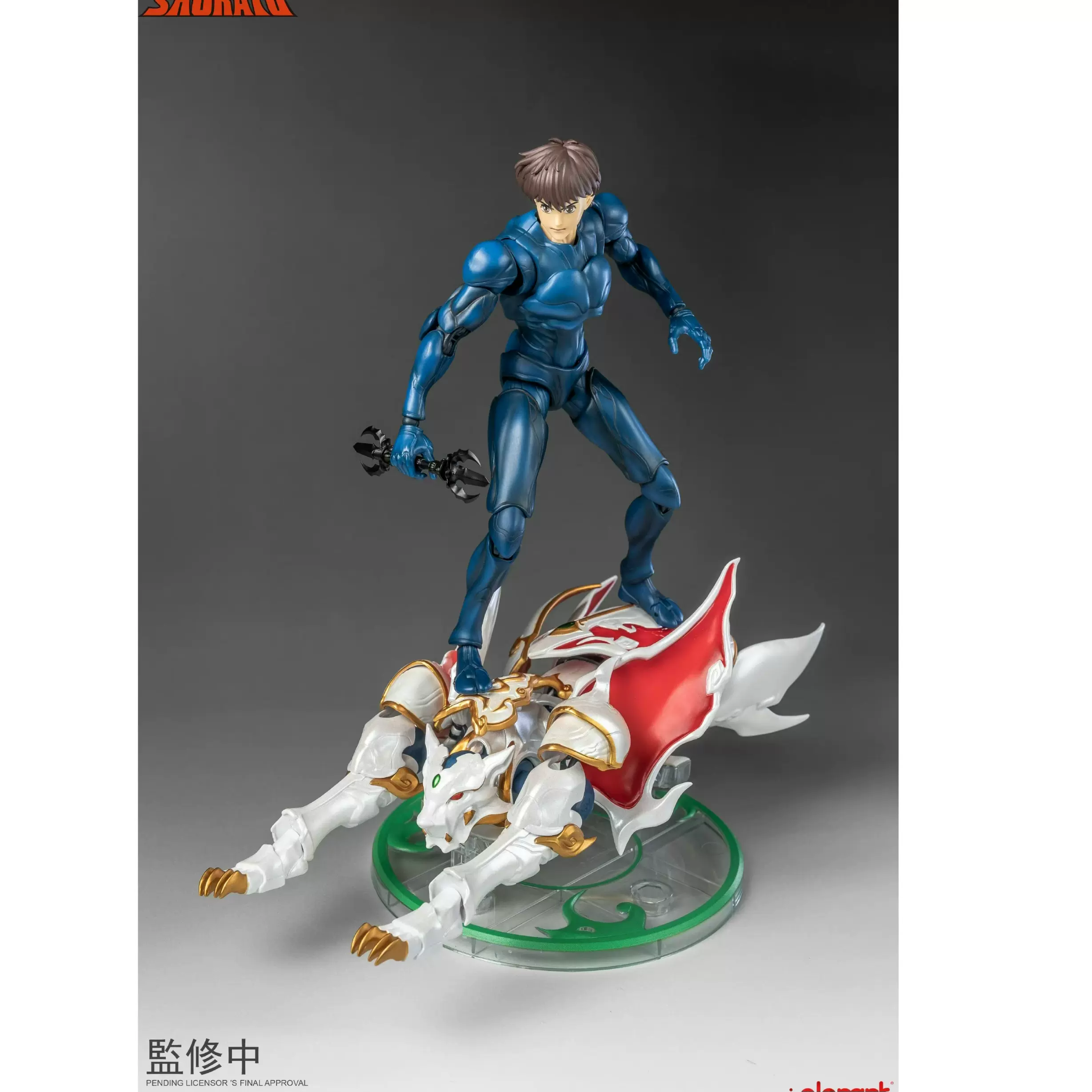 yolopark 天空战记 shurato 修罗王 一平 国创机甲可动预拼装模型