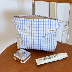 2026 New Zipper Cosmetic Bag for Women, Portable Large-Capacity Travel Toiletry Bag, Inner Bag, Skin Care Product Storage Bag