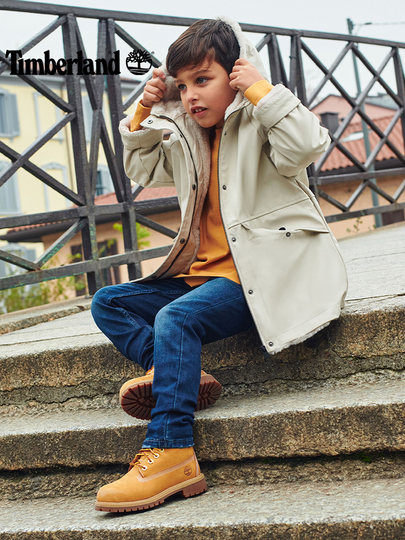 Timberland ティム ボラン 子供靴 マーティン ブーツ アウトドア トラベル 