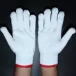 Găng tay nylon dày găng tay bảo hộ lao động chịu mài mòn găng tay trắng găng tay bông miễn phí vận chuyển găng tay làm việc lái xe