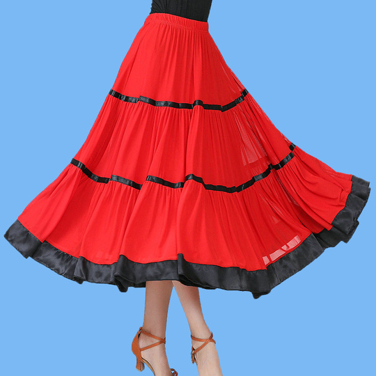 Gonna Tulle Danza Classica Donna - Lunghezza 62cm, Vita Regolabile, Multi Colore - Foto 9