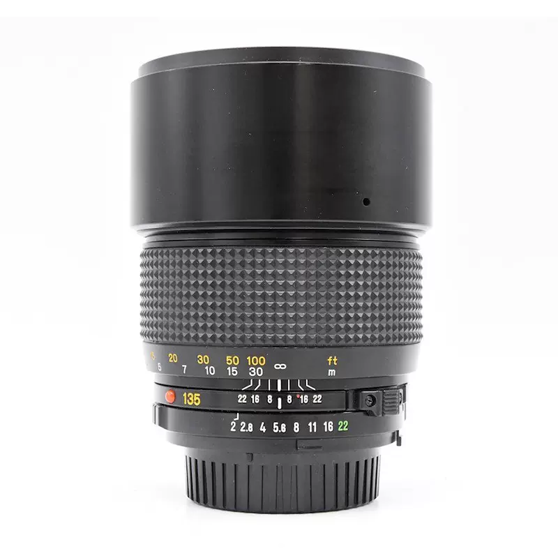 美品MINOLTA 美能达MD 135mm F2 终极版MD口手动镜头铭镜-Taobao