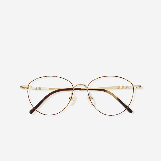
Ultra-light glasses frames for women with big faces can be equipped with myopia glasses frames, pure titanium retro men's anti-blue light large frames, artistic thin round frames