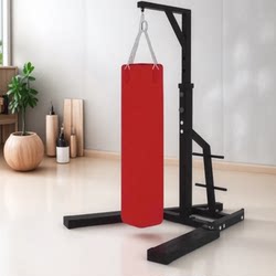 Fixed-Free Movable Boxing Sandbag Stand, Hanging Vertical Sandbag for Home Indoor and Outdoor Fitness Equipment