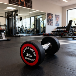 Pure Steel-Coated Dumbbell Set for Men's Fitness, Home Use, Commercial Equipment, Gym-Specific Complete Set