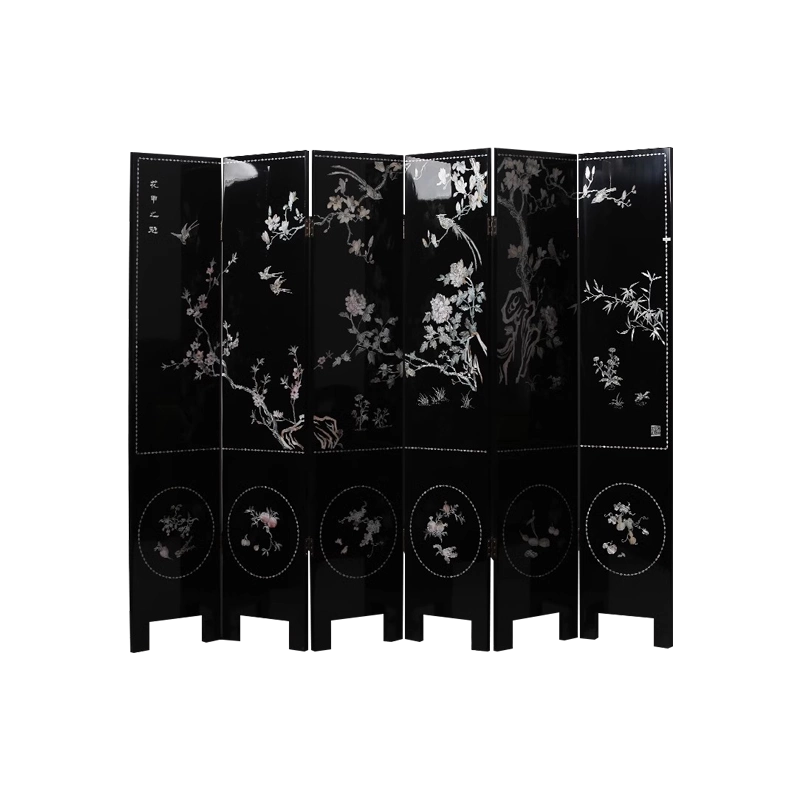 螺鈿屏風(中国製) 螺鈿屏風(中国製)