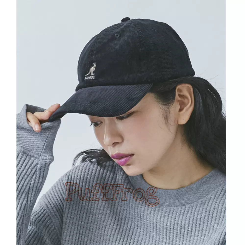 KANGOL Cord Baseball Cap 袋鼠灯芯绒棒球帽鸭舌帽男女帽子-Taobao