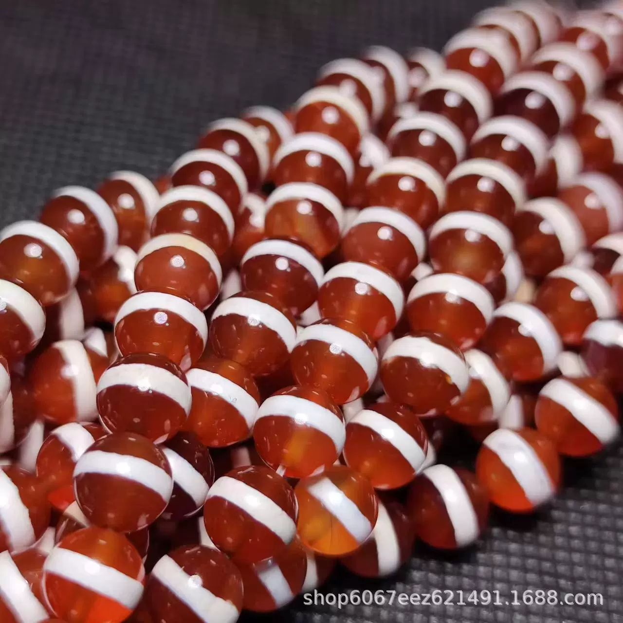 古代天珠　財神天珠　瑪瑙 財神天珠紅瑪瑙西藏老天珠財神降臨打通財路集四方財氣無往不利