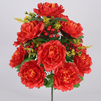 Simulated Peony Flowers Plastic Flowers Flowers