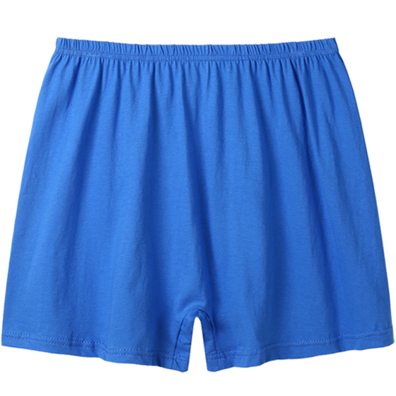 Dad men's underwear pure cotton high waist middle-aged and elderly boxer shorts large size loose old man grandpa boxer shorts head
