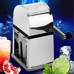 Manual Ice Crusher, Hand-Cranked Ice Shaver, Cocktail Restaurant, Cafe, Bartending Bar, Smoothie 