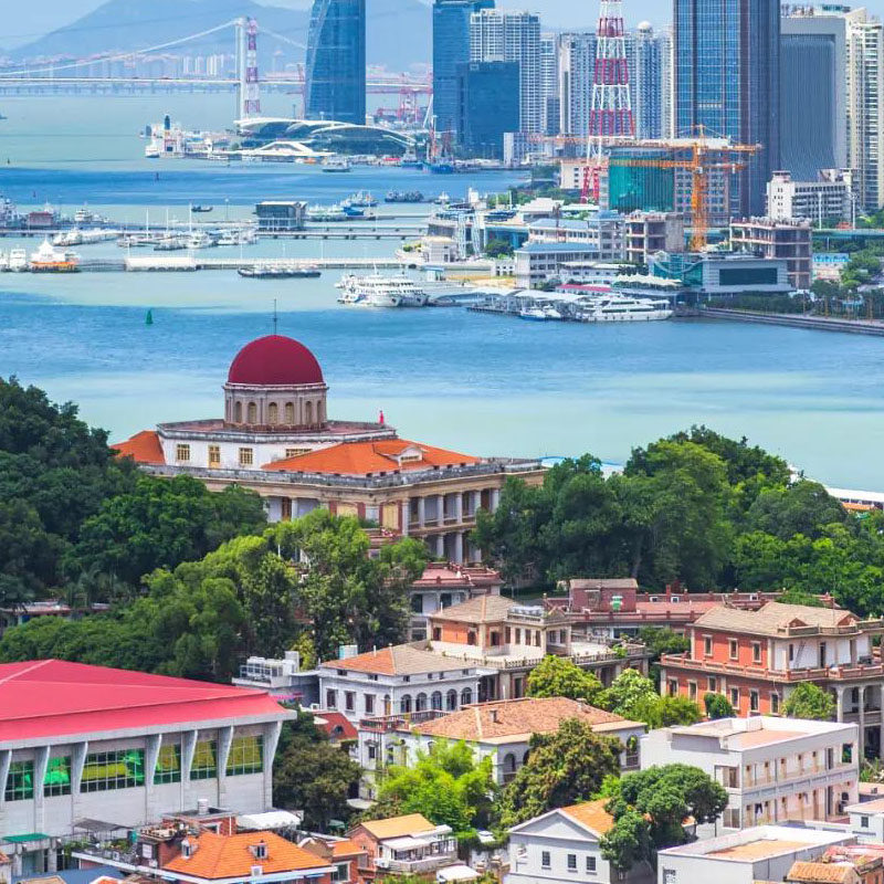 厦门鼓浪屿、日光岩、土楼云水谣、小嶝岛滩涂赶海4天3晚纯玩团