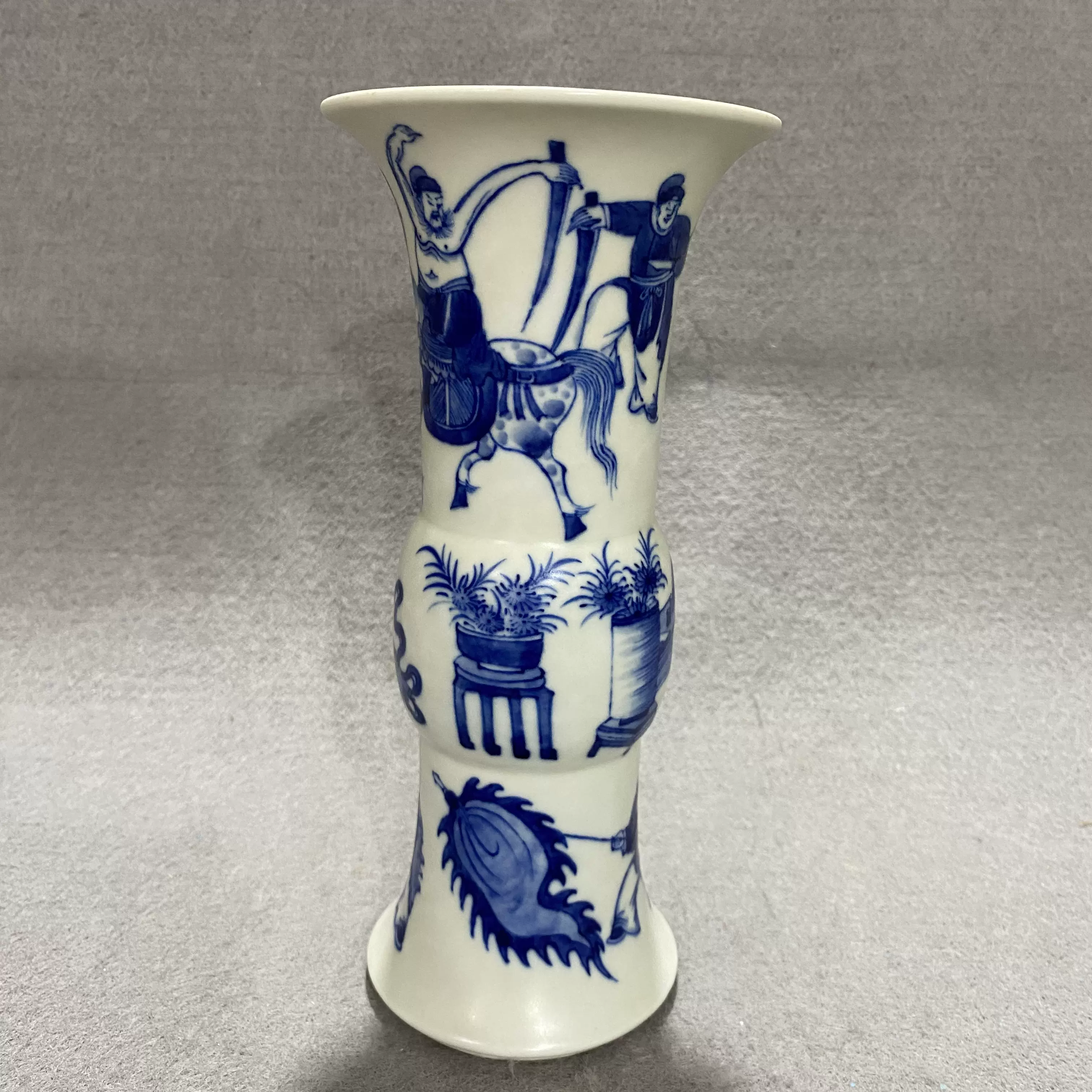 洪宪粉彩花鸟天球瓶古董古玩瓷器真品收藏老物件中式摆件提出花瓶