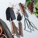 Japanese ECHO flower planting tools, vegetables, and flowers, succulents, loosen soil, potted plants, three-tooth rake, iron shovel, gardening shovel
