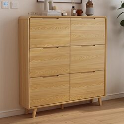 Meng Xiaoxiong Ultra-Thin Flip-Top Shoe Cabinet for Home Entrance, Indoor Narrow Cabinet, New Popular Model with Large Capacity