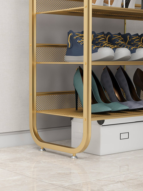 Shoe rack home indoor good-looking multi-layer simple shoe rack door ...