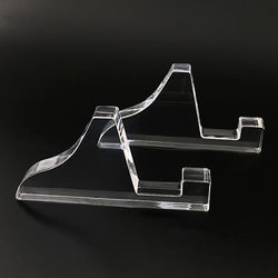 Acrylic Magazine Rack Product Display Stand Simple Small Desktop Book File Folder Display Rack Bowl and Plate Tea Cake Rack