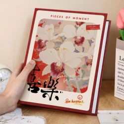 Leather Photo Album Commemorative Book 5inch 6inch Family Photo Storage Album Large Capacity Children's Growth Record Book