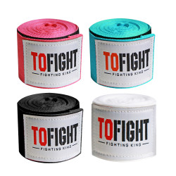 Tofight Professional Hand Wraps Adult Muay Thai Sanda Boxing Fighting Sports Bandage Hand Wraps Elastic Gel