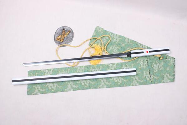 包邮原版佐助草剃剑草雉剑 火影忍者精工刀剑 金属合金打造未开刃