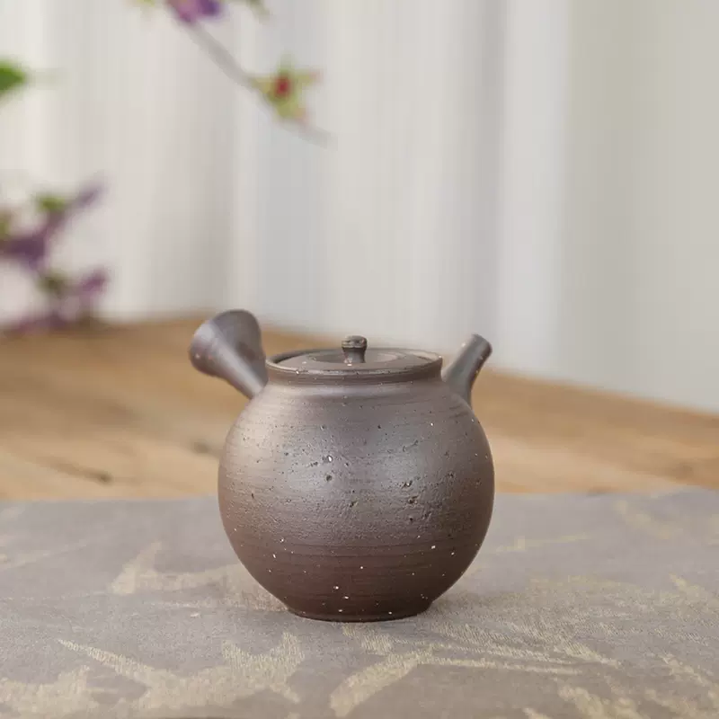 常滑焼 前川修三 茶注 共箱 共布 栞 茶道具 煎茶道具 常滑焼 前川修三 茶注 共箱 共布 栞 茶道具 煎茶道具