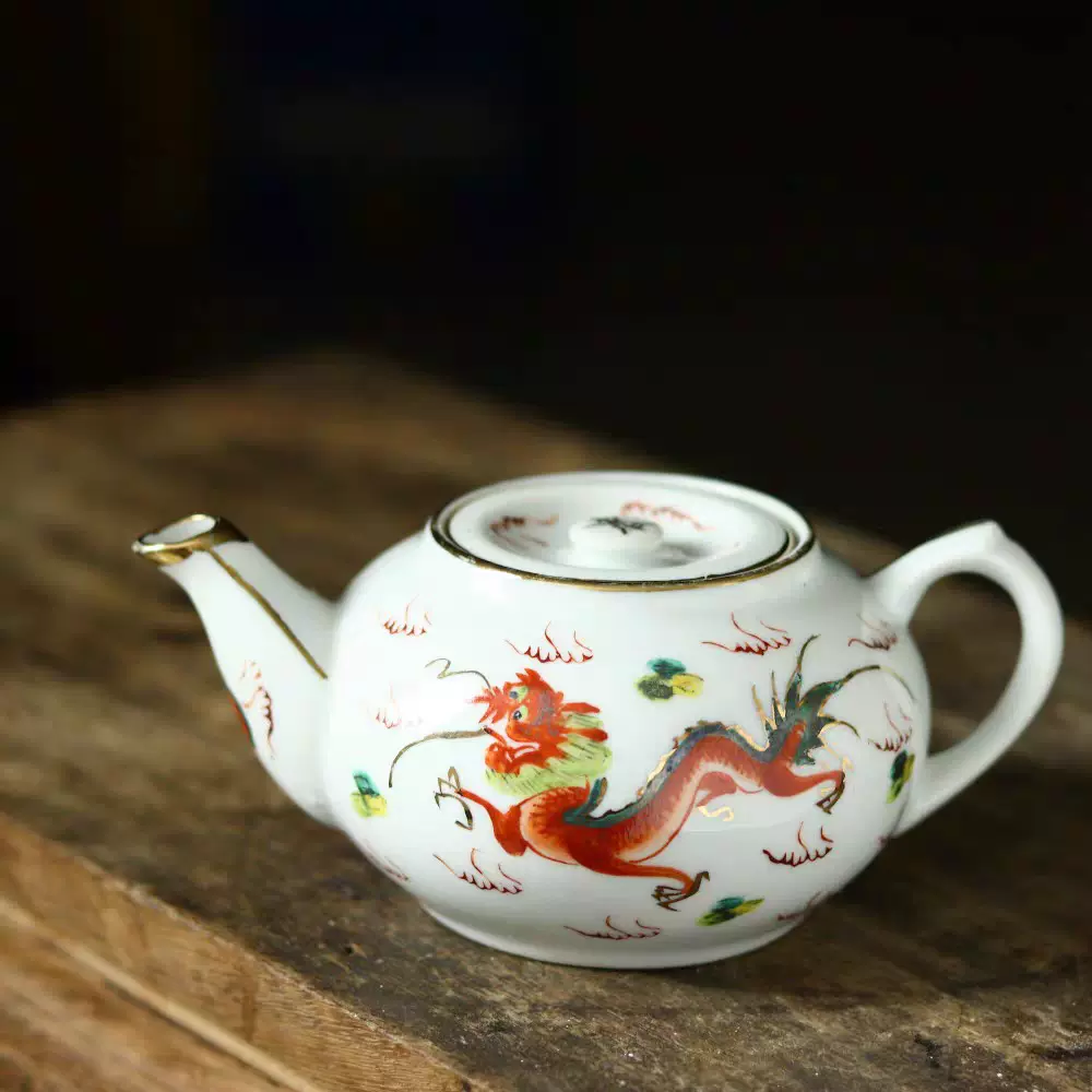 周君吉造 款 点同 古錫製 壽字文 銅覆輪 六角式