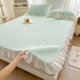 Summer 2025 new iced bean mat summer ice silk cool mat Class A mother and baby grade bed sheet air conditioning soft mat bed cover