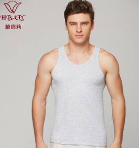 
Huabaoli breathable cotton 3008 + freely tailored Youkasi 9650 high elasticity skin-friendly and without marks, men's vest