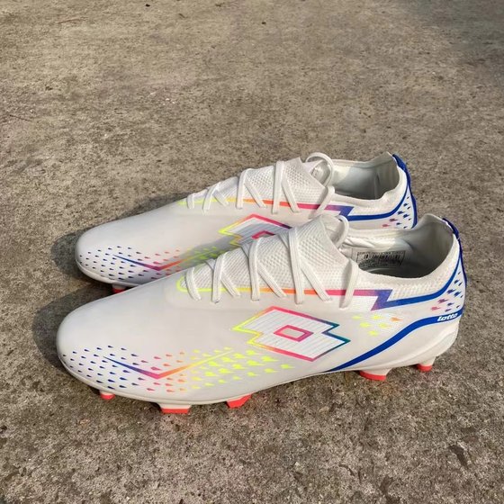 Lotto Men's Carbon Fiber Board Super Light Technology Phantom Knit Sweet Sweet Sweet Sweet Sweet Sweet Sneakers TheO FG 4FX
