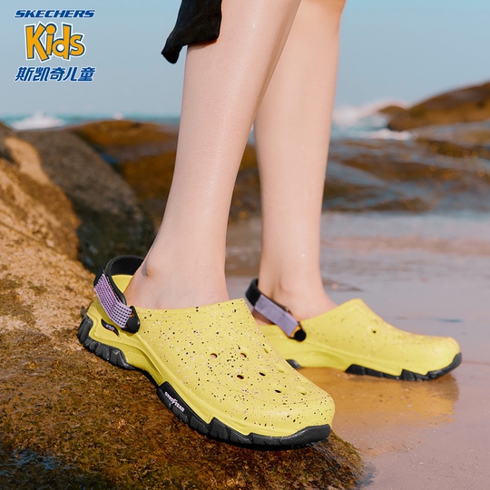 Skechers Girls Sandals Summer 2024 - Casual Hole Shoes