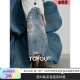 Chuyu Cold transfer printed cloud denim skirt women's 2025 retro high waist long skirt tall skirt
