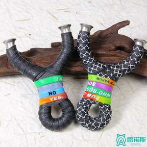 
304 stainless steel flying tiger round head slingshot, accurate shooting, high power, flat leather, outdoor competition, for adults only