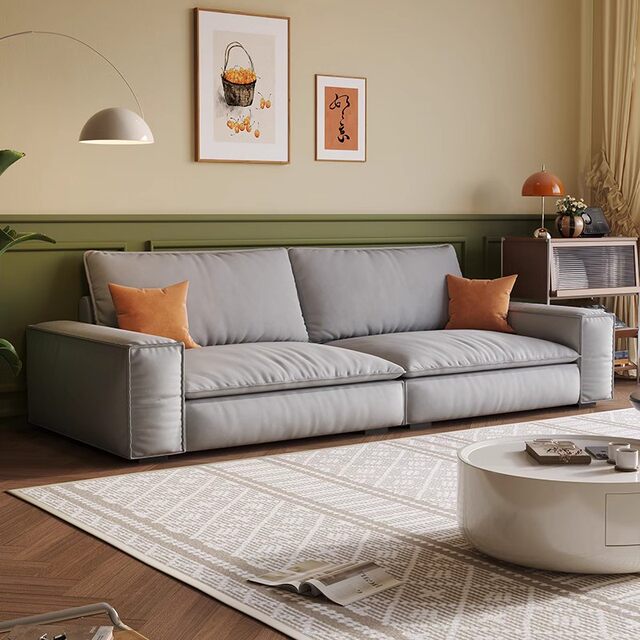 Xinbaili fabric sofa modern simple new style living room and home ...