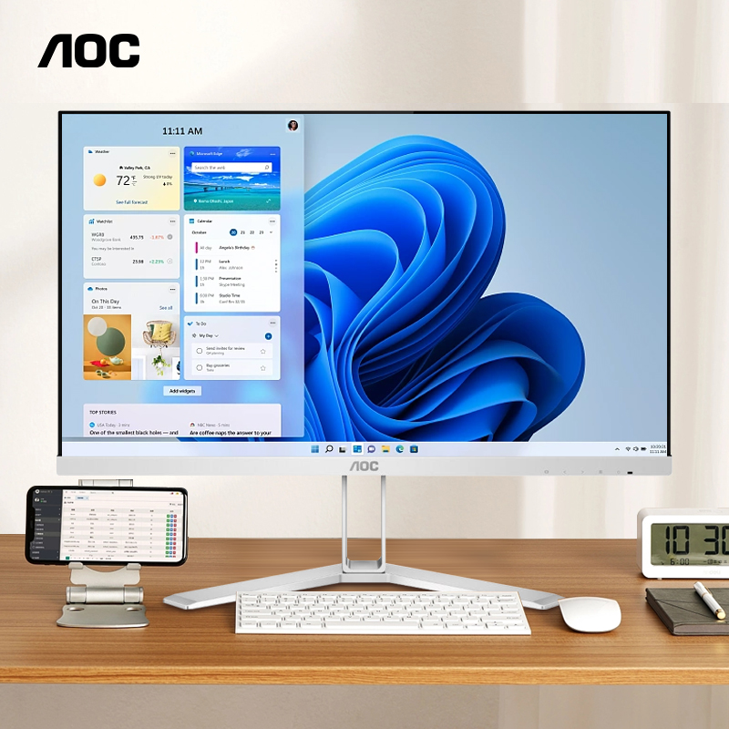 AOC24ġ IPS ȭ 24N1H ũž ǻ   繫  û LCD 22  27-