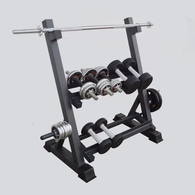 DUMBBELL RACK AND BARBELL STORAGE FOR GYM