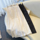 New Chinese style jacquard skirt for women in spring and autumn retro Chinese style modified horse face skirt high waist A-line pleated long skirt
