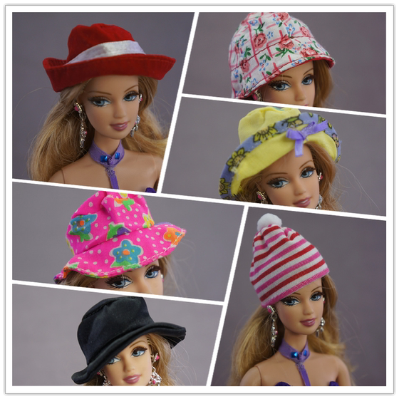 Change the family Patsa doll accessories Barbie accessories doll hat, Ken Sun hat baseball cap