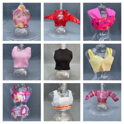Over 58 Yuan  Barbie Doll Clothes One Piece Top Change Doll Clothing Jacket Diy Free Wear Ten
