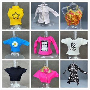 Fresh 58 yuan free shipping Baba doll clothing single top top dressing doll clothing jacket DIY free to wear six