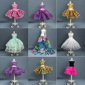 Fresh 58 yuan free shipping Baba doll clothing dress dress dressing doll clothing short skirt DIY freely wear two