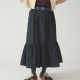 Hiyo BEAMS BOY sports skirt 25SS casual sports side button layered skirt