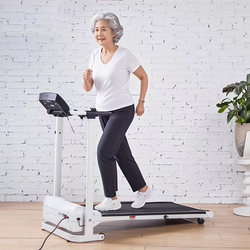 Electric Walking Machine for Home Use for the Elderly Indoor Silent Shock-Absorbing Running Sports Small Gym Equipment