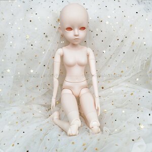 Change the makeup doll head 4 points BJD SD Loli doll makeup practice opening the eye makeup naked baby plain body 26 joint
