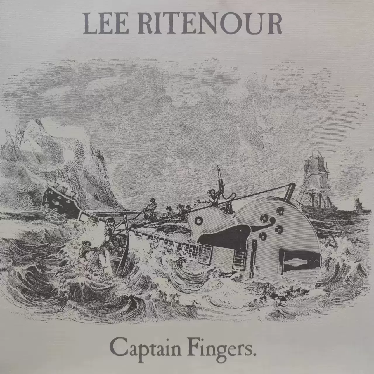 融合爵士吉他Lee Ritenour – Captain Fingers 黑胶LP唱片-Taobao