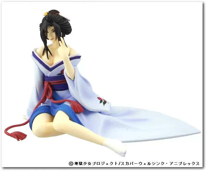 地狱少女骨女yujin 限定pvc 手办