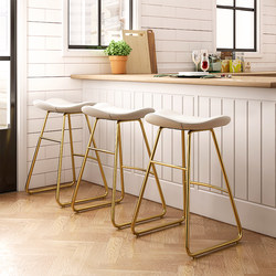 Modern Minimalist Bar Stool, Nordic High Stool, Home Bar Stool, High-Legged Trendy Bar Stool, Front Desk Chair, Bar Chair