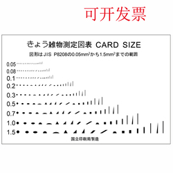 Japanese Version Of The Badge, Dot And Line Gauge, Foreign Matter Comparison Card, Stain And Gauge Sheet, Appearance Defect Comparison Benchmark Inspection