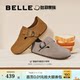 Zhang Linghe same style Belle full wheat toast 1 generation full-pack Birken New one-piece loafer shoes B7Z2DAM5