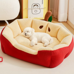 Dog Bed for Winter Warmth, Suitable for Small Dogs Like Teddy and Bichon, Dog Bed Sofa, Cat Bed, Suitable for All Seasons, Pet Supplies